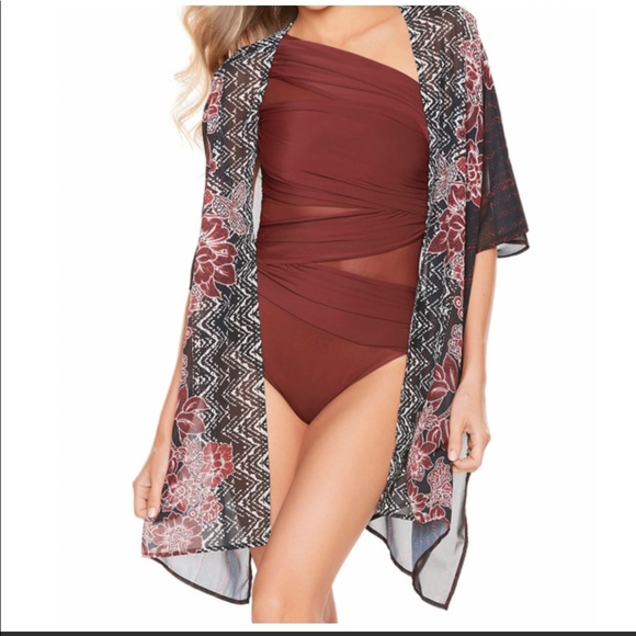 🆕 NWT MIRACLESUIT MENDHIKA BEACH WRAP - Picture 6 of 12